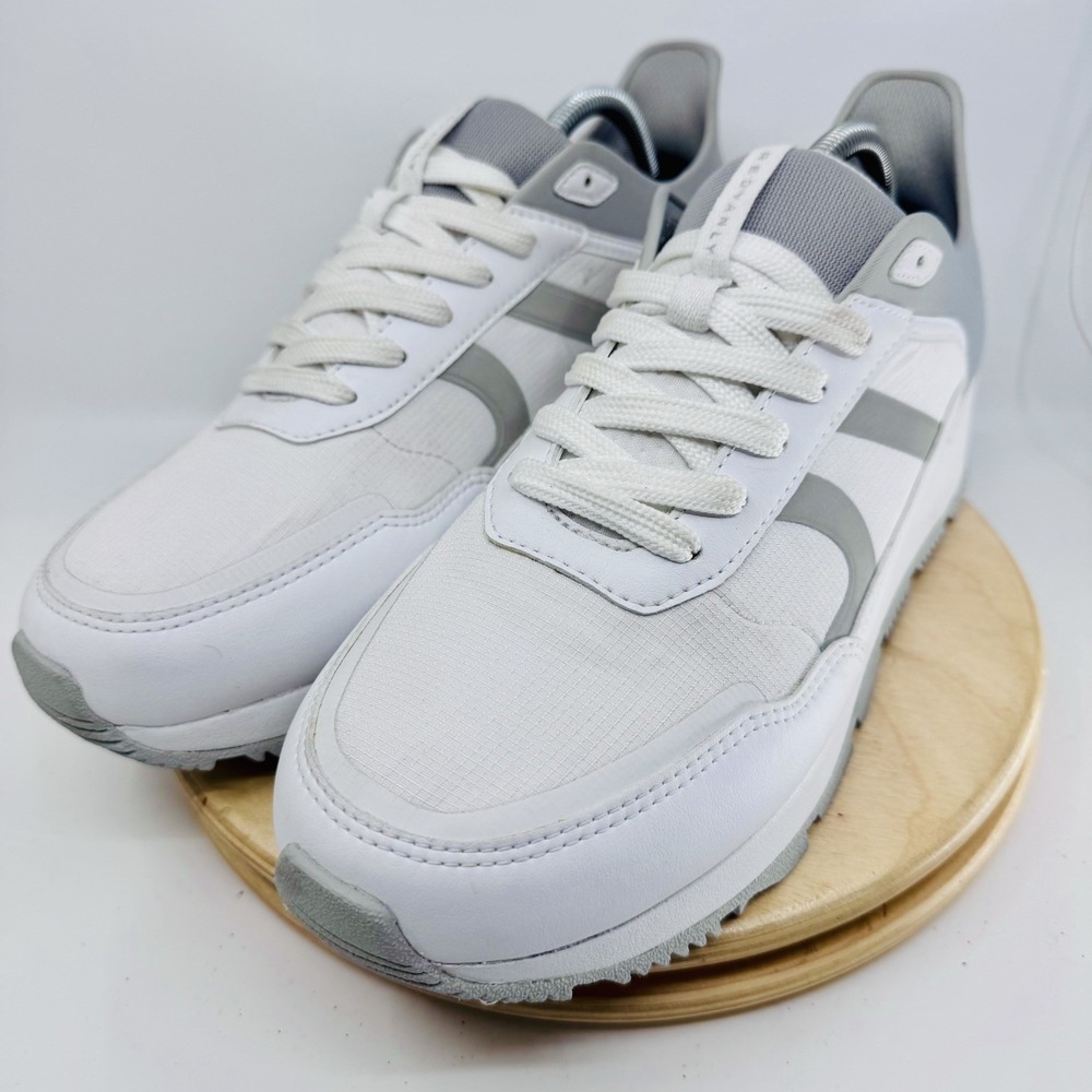 Redvanly Challenger Golf Shoes Men's 11 White Gray Waterproof Spikeless Golf